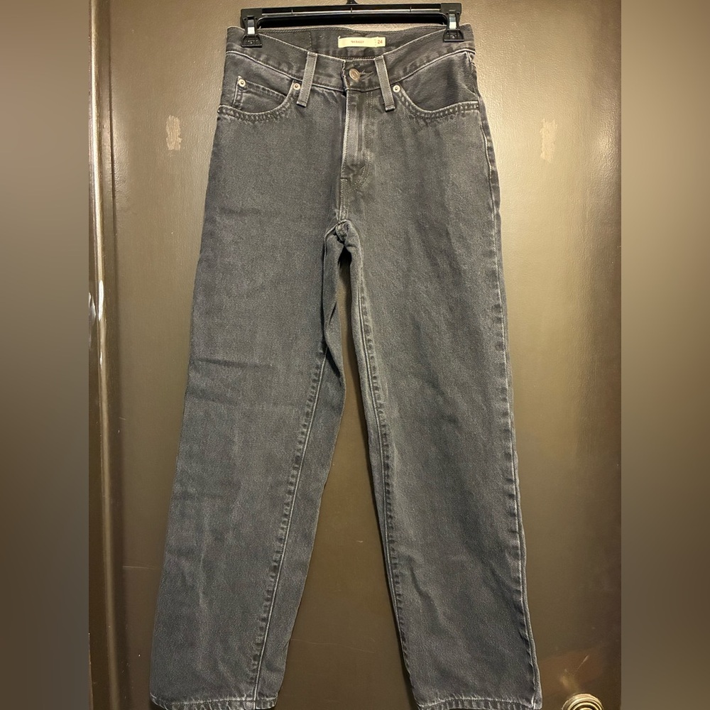 Levi's Women's ‘94 Baggy Jeans in Black Stonewash